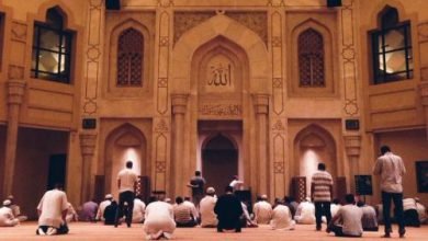 دعاء دخول المسجد