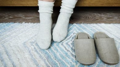 المسح على الجوربين